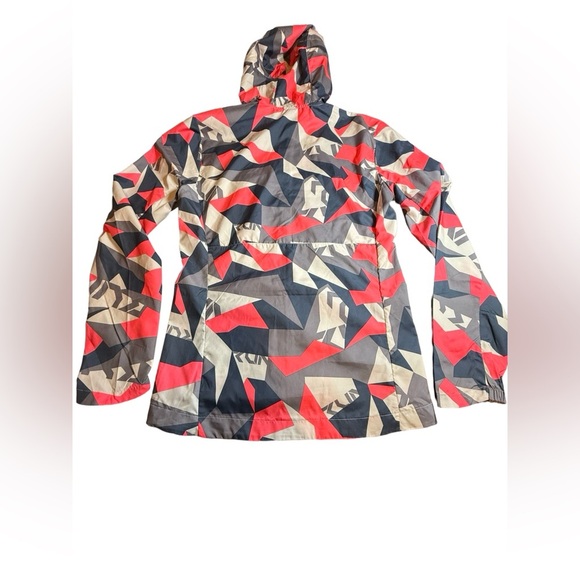 Adidas Women’s Running Windbreaker Jacket - Bold Geometric Print - Picture 5 of 11